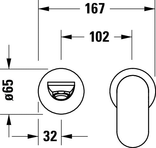 Duravit Wave Eengreepsmengkraan voor Wastafel Inbouw 