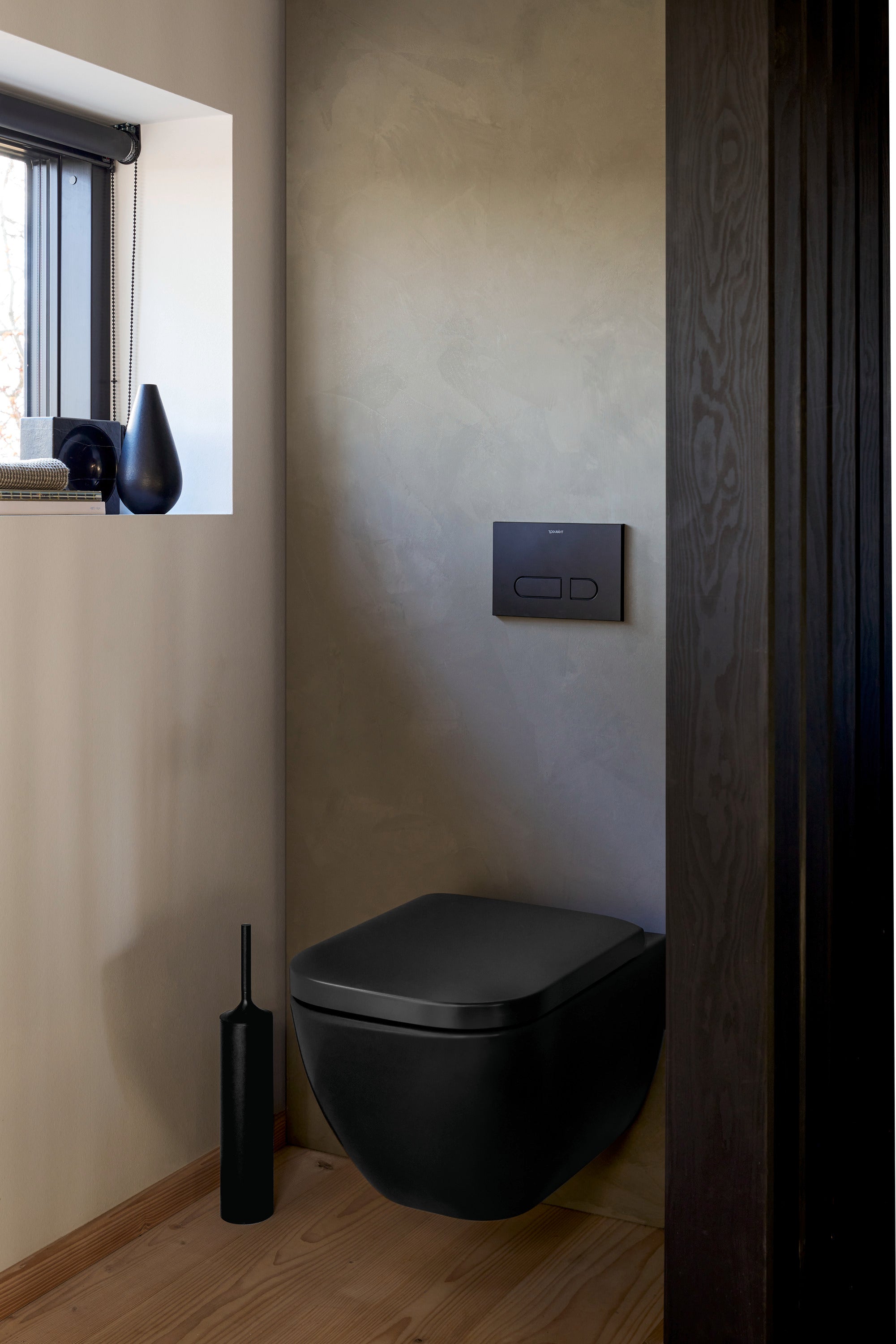 Duravit DuraSystem plaque de déclenchement mécanique pour WC
