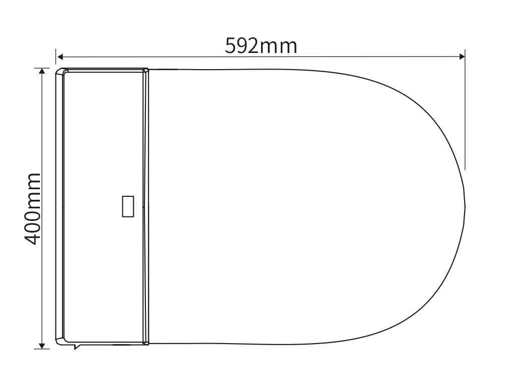 Ensemble complet WC douche 540 PRO avec élément de pré-mur Geberit Duofix