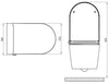 WC-Komplettpaket 36: DUSCH-WC Basic 1102