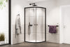 Ronde douche NT509 met schuifdeuren