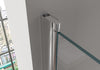 Bath screen EX201 - genuine NANO glass 6 mm - for bathtub installation