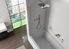 Bath screen EX209 - genuine NANO glass 6 mm - for bathtub installation