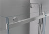 Shower cubicle NANO real glass sliding door EX806 - 90x120x195cm