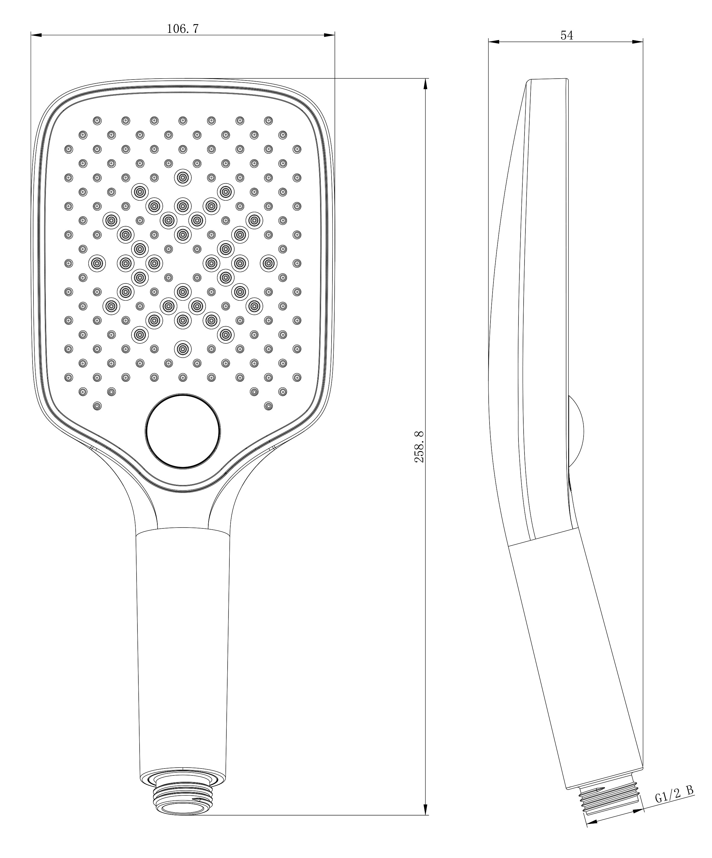 Douchekolom Thermostaat 3011 PRO