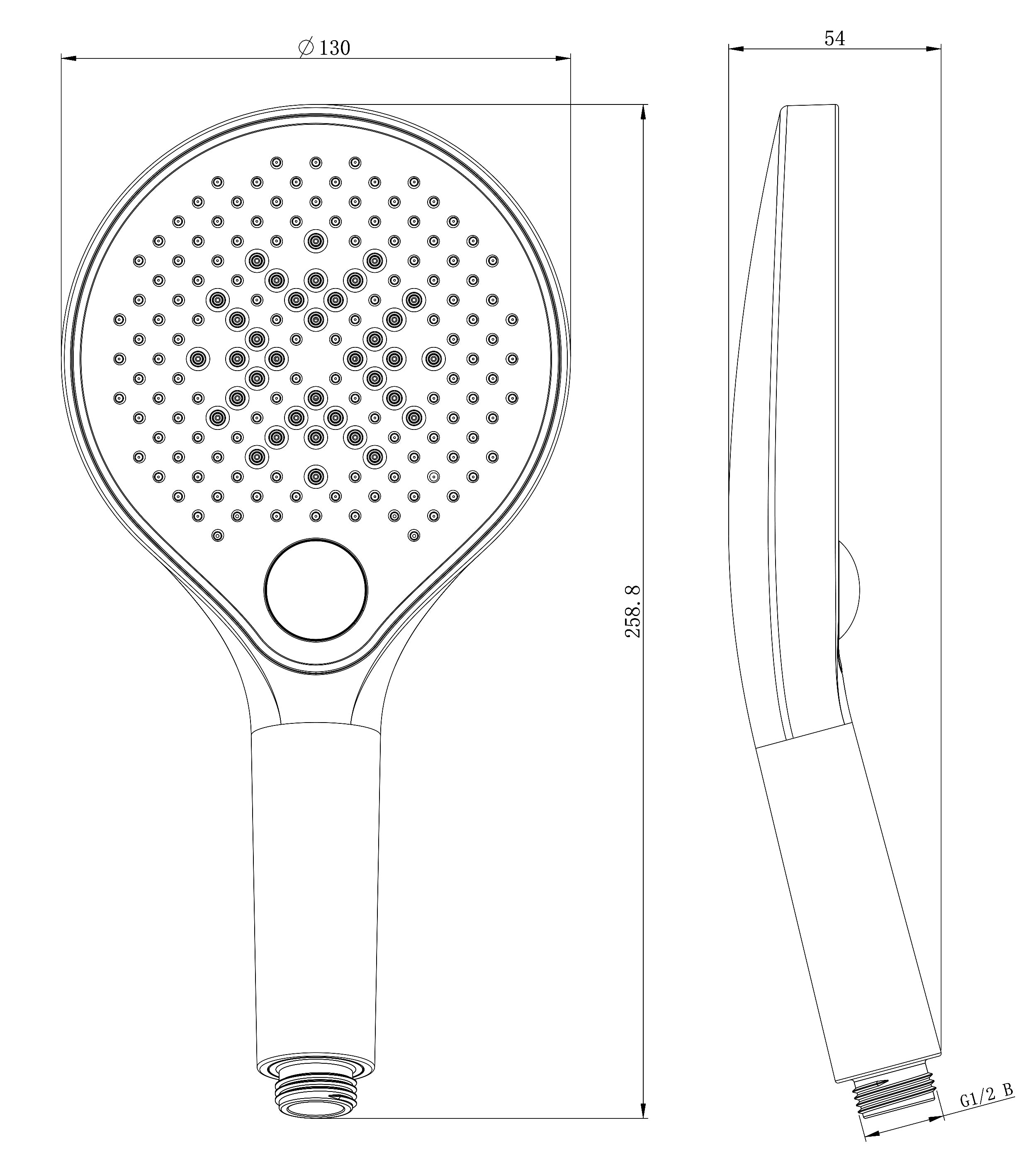 Thermostatic Shower System 8821