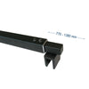 Barre de stabilisation télescopique flexible