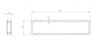 Porte-serviettes LINEAR SDLHH45
