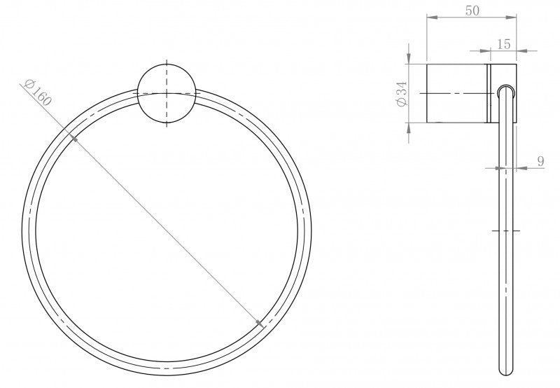 Towel ring SDVHR