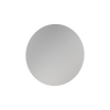 Miroir éclairé par LED 2712-2.0 - fonction anti-buée et réglage lumière - Rond Ø 80 cm