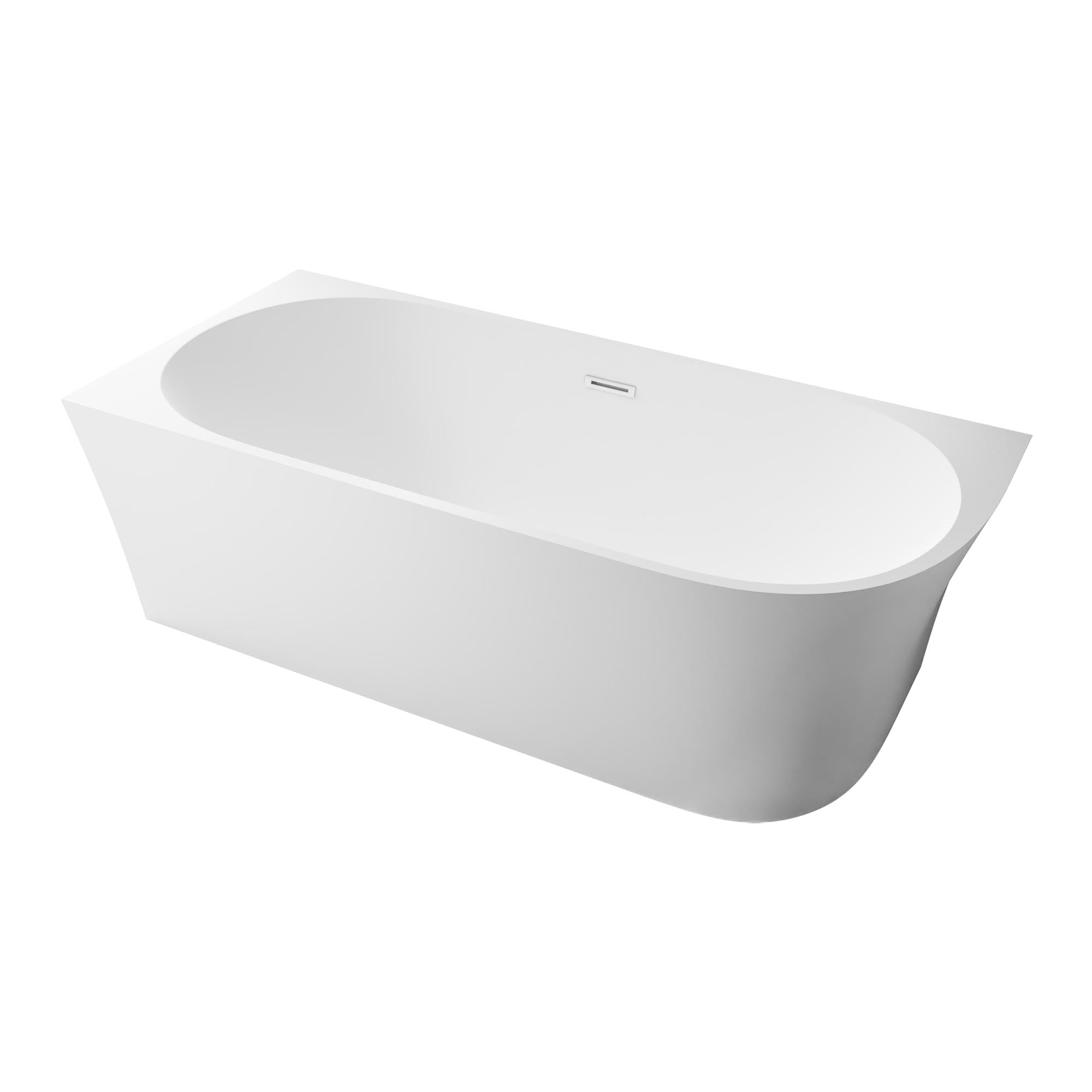 Free-standing space-saving bath NOVA CORNER Acrylic