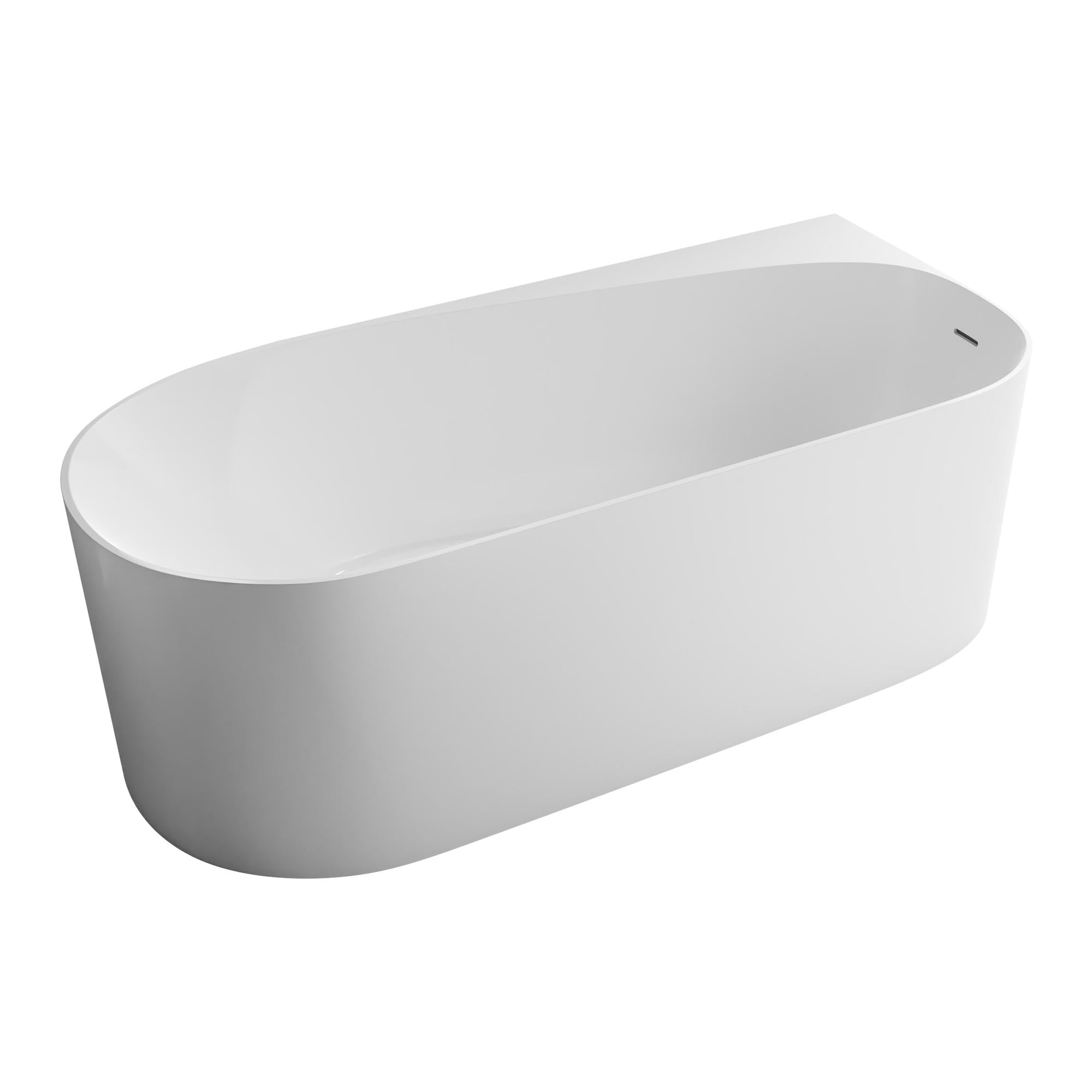 Freestanding acrylic bathtub ONDA CORNER