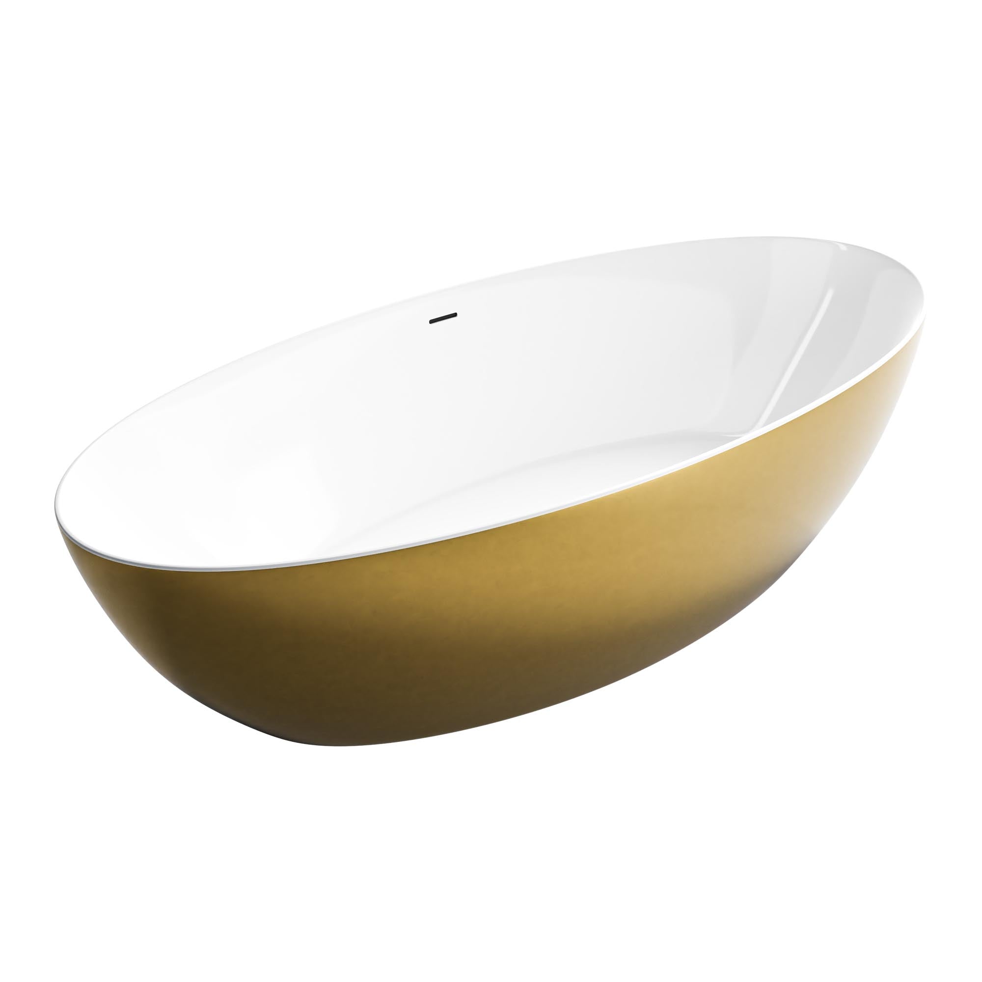 Freestanding TERRA acrylic bathtub