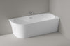 Free-standing space-saving bath NOVA CORNER Acrylic