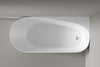 Freestanding acrylic bathtub ONDA CORNER