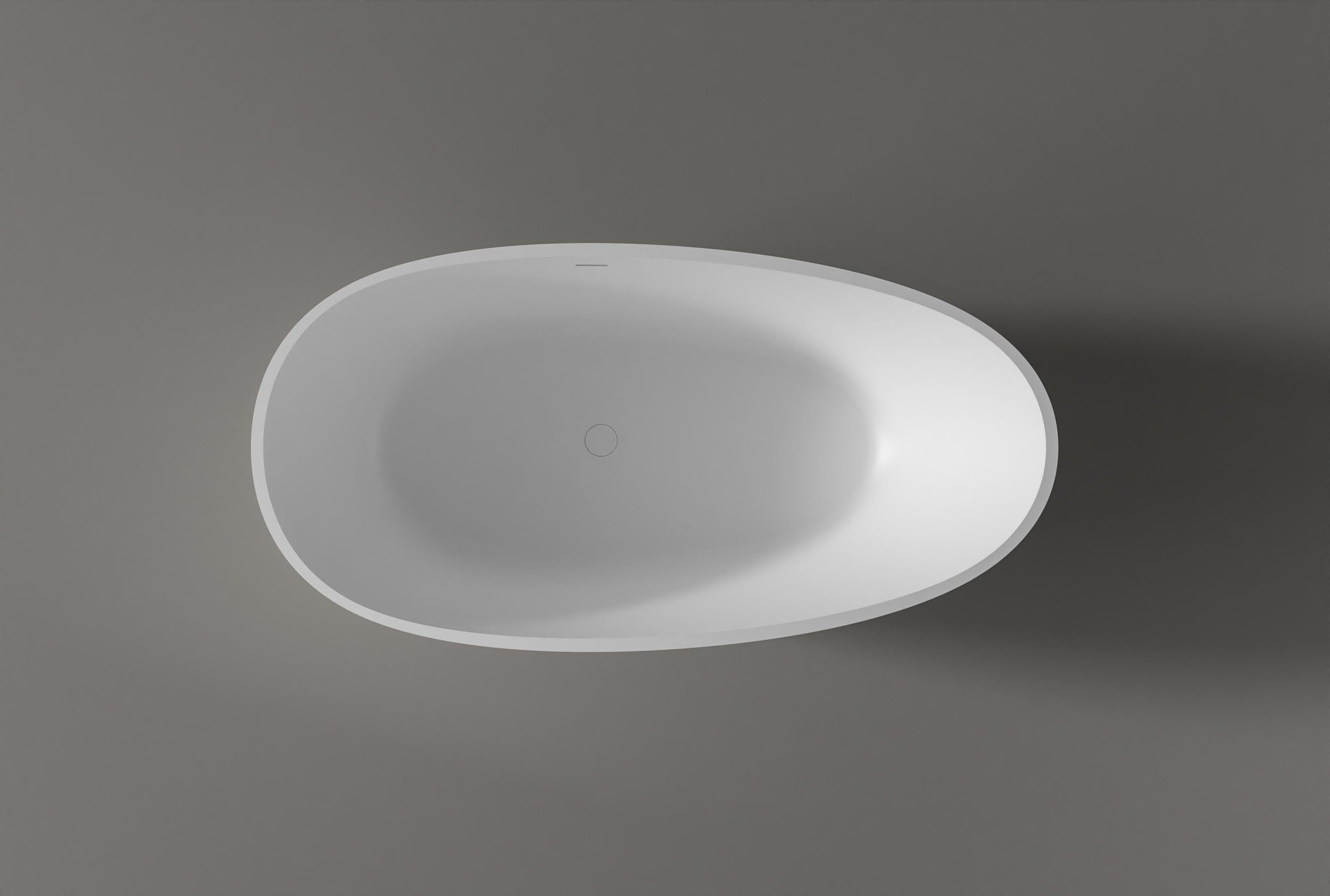 Freestanding bathtub VELA - Mineral cast