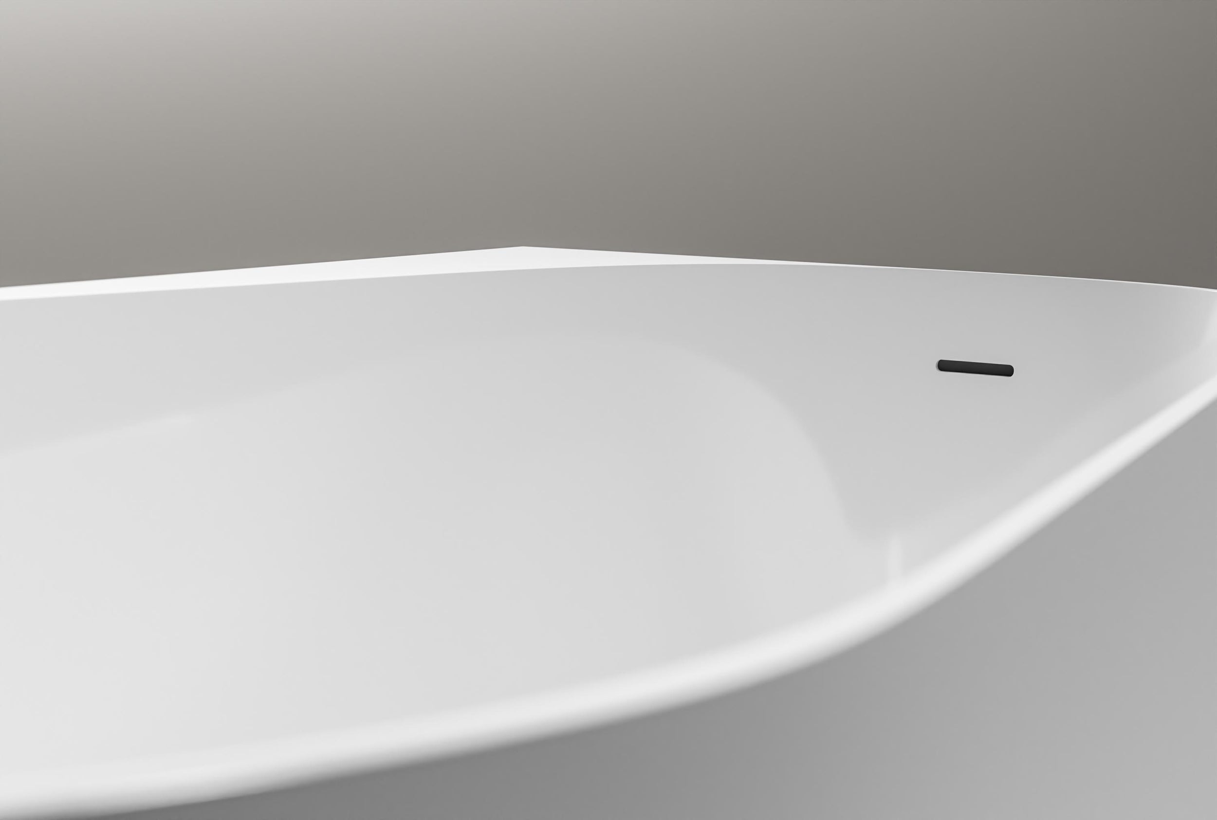 Freestanding acrylic bathtub ONDA CORNER