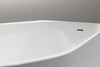 Freestanding acrylic bathtub ONDA CORNER