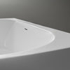Baignoire d'angle semi-îlot NORA