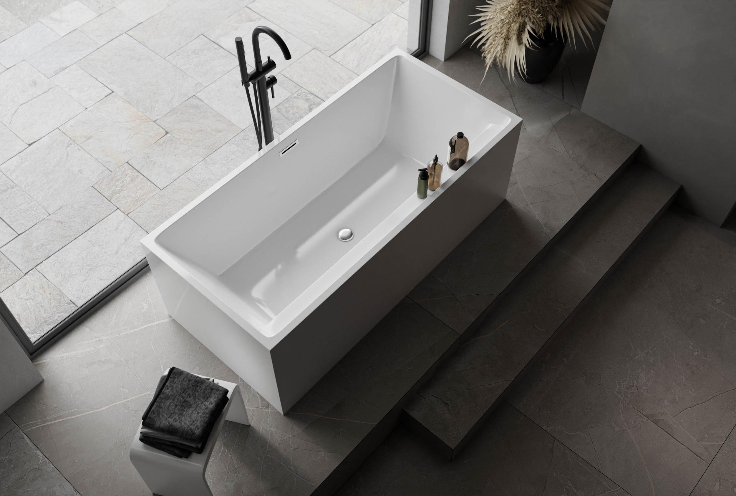 Freistehende Badewanne VERONA Acryl