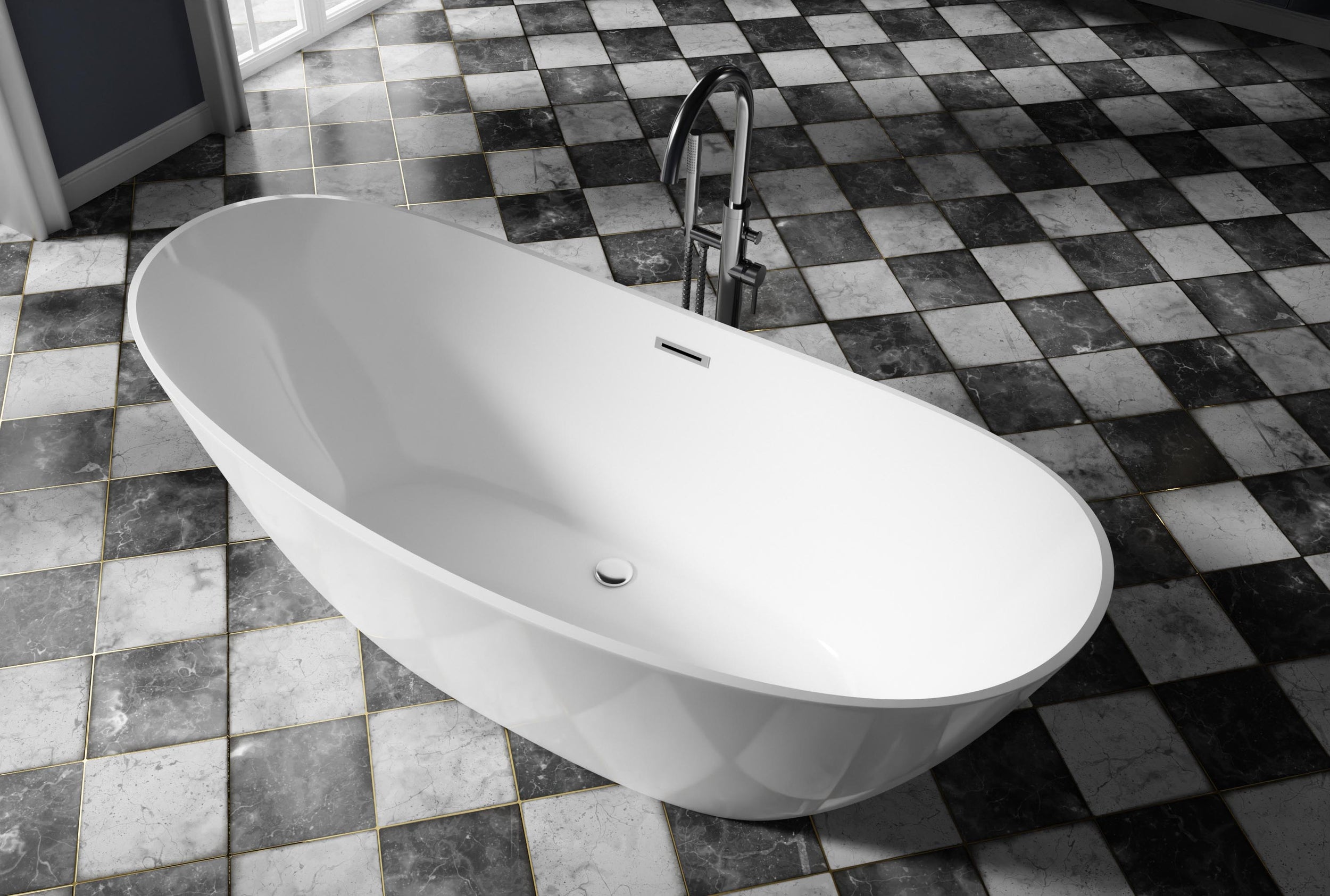 Freestanding Bathtub BELLAGIO 2.0