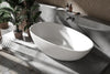 Freestanding bathtub VELA - Mineral cast