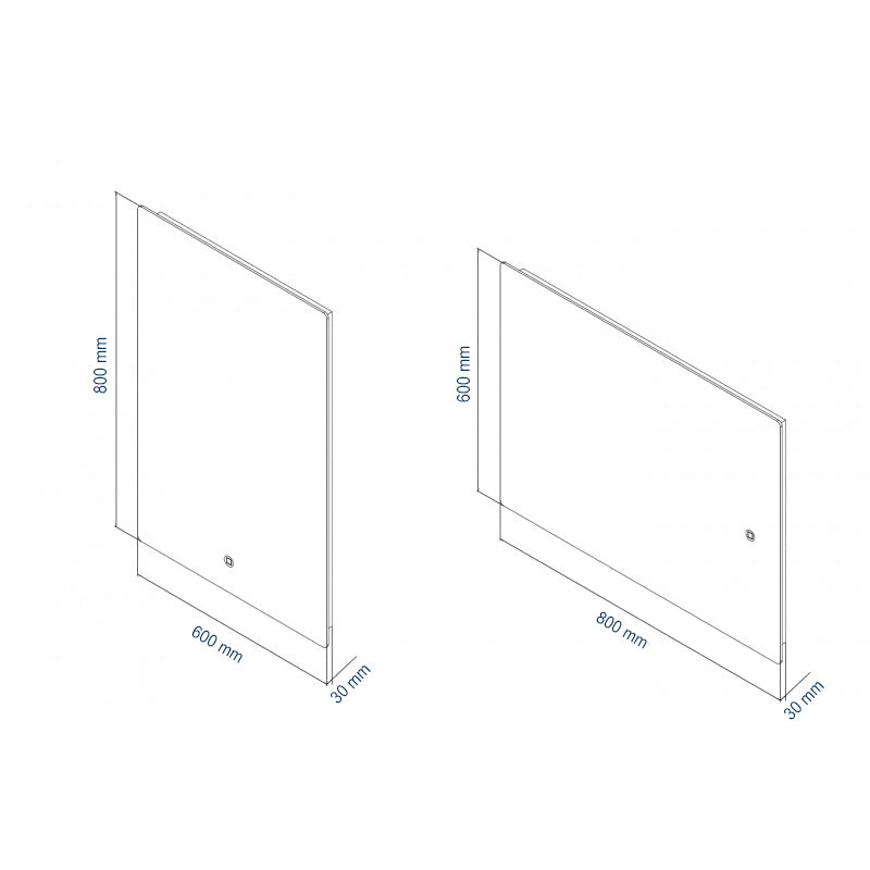 Miroir lumineux LED salle de bain 2137