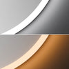 Ronde LED-badkamerspiegel AUREL