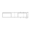 Meuble sous-lavabo 150S