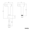 Set de douchette WC NIMEA