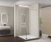 Walk-in shower with hinged return NT109  NANO safety glass ESG - 8mm 