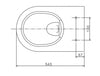 WC-Komplettpaket 22: WC NT2039 und Soft-Close Sitz