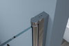 Niche shower with double swing doors NT218 - Nano real glass - profile colour & width selectable