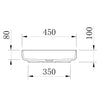 Countertop basin NT2420