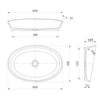 Countertop washbasin NT2660