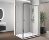 Douche d'angle avec porte coulissante NT504