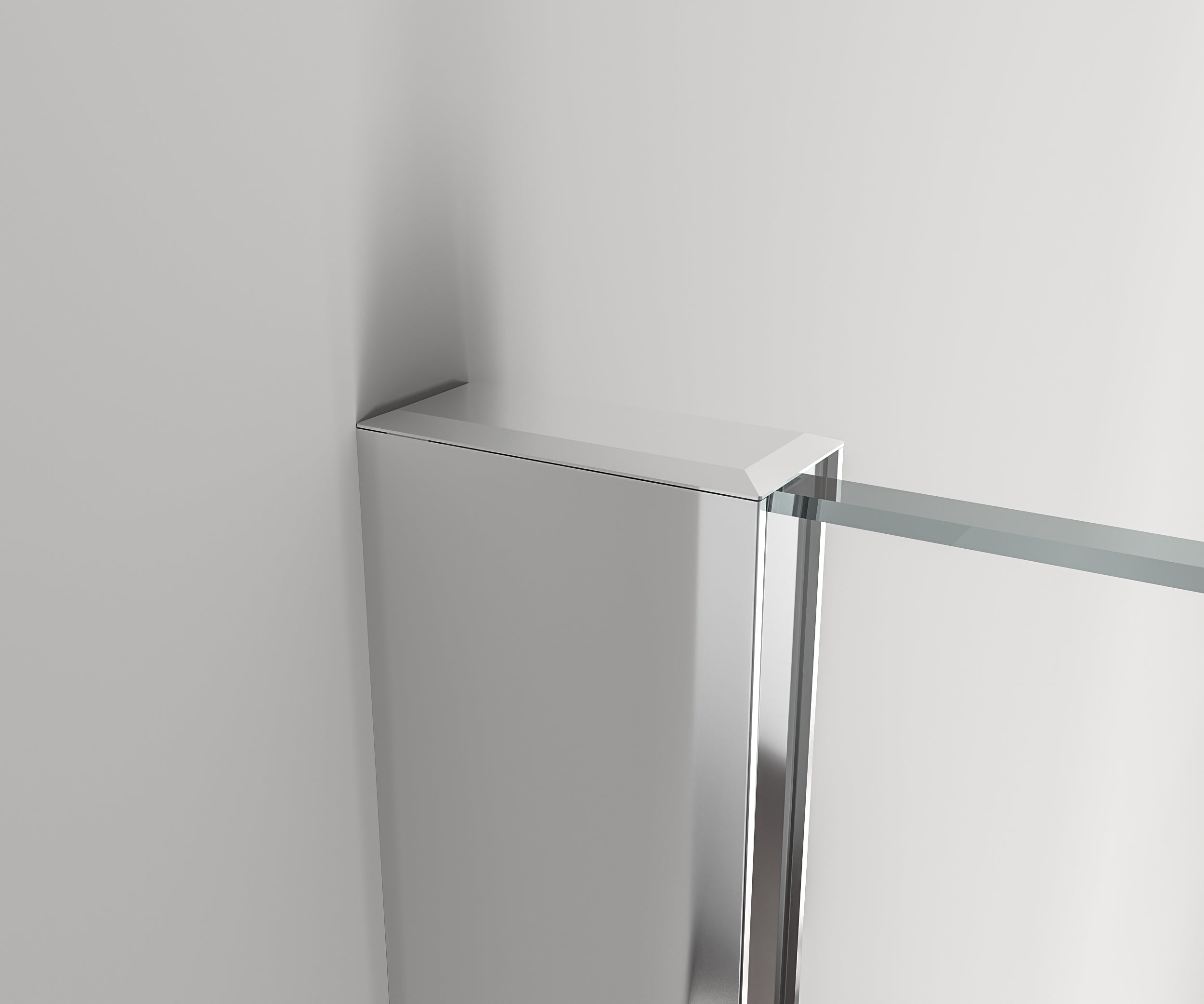 Douche d'angle avec porte coulissante NT504