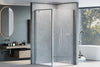 Paroi de douche d'angle avec porte pivotante NT604 - FLEX