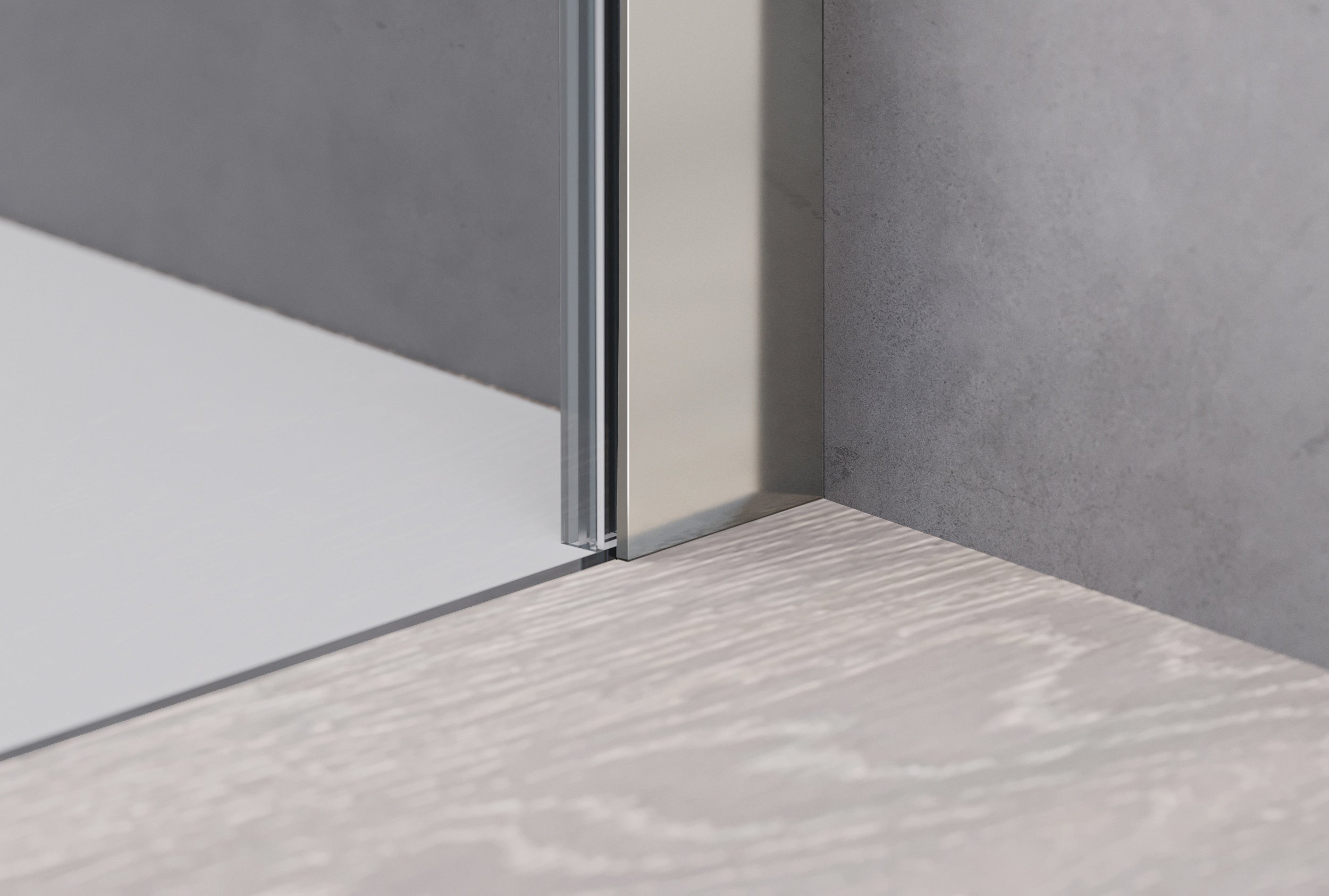 Paroi de douche d'angle avec porte pivotante NT604 - FLEX