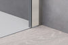 Paroi de douche d'angle avec porte pivotante NT604 - FLEX