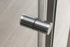 Paroi de douche d'angle avec porte pivotante NT604 - FLEX
