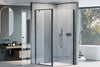 Paroi de douche d'angle avec porte pivotante NT604 - FLEX