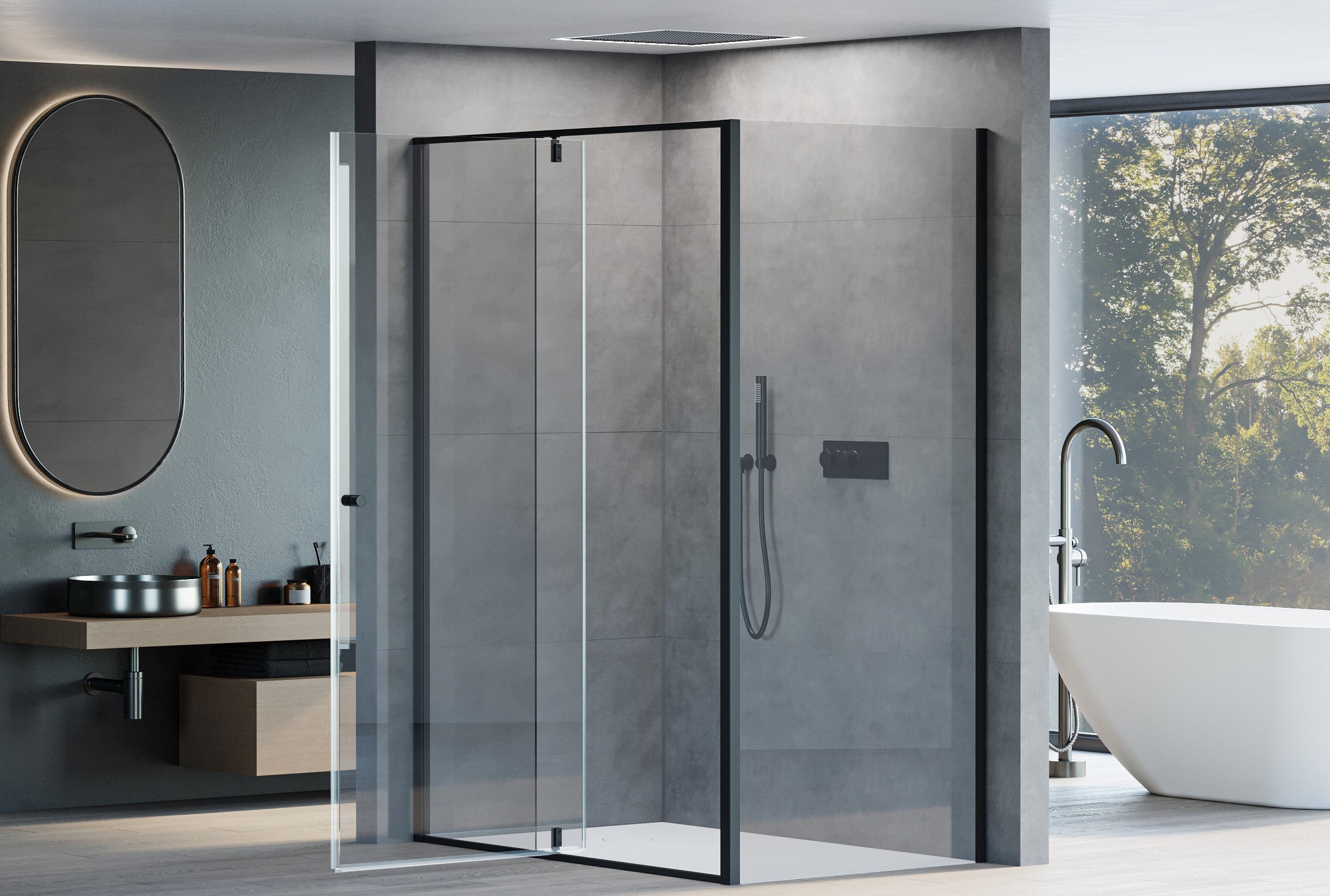 Paroi de douche d'angle NT606 FLEX