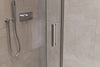 Corner shower with sliding door NT806 FLEX