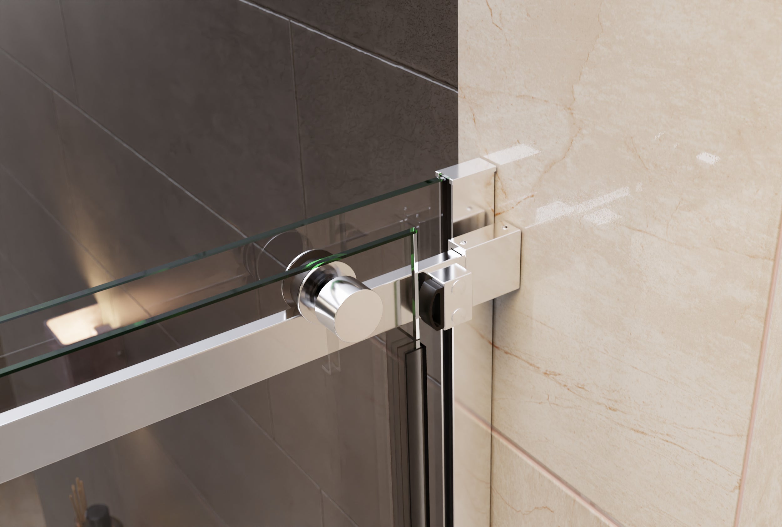 Douche d'angle avec porte coulissante NT806 FLEX