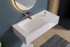 Wall-mounted washbasin PB2088 in mineral cast