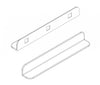 Bathroom wall shelf PB4202 - mineral casting - 90x12x12 cm