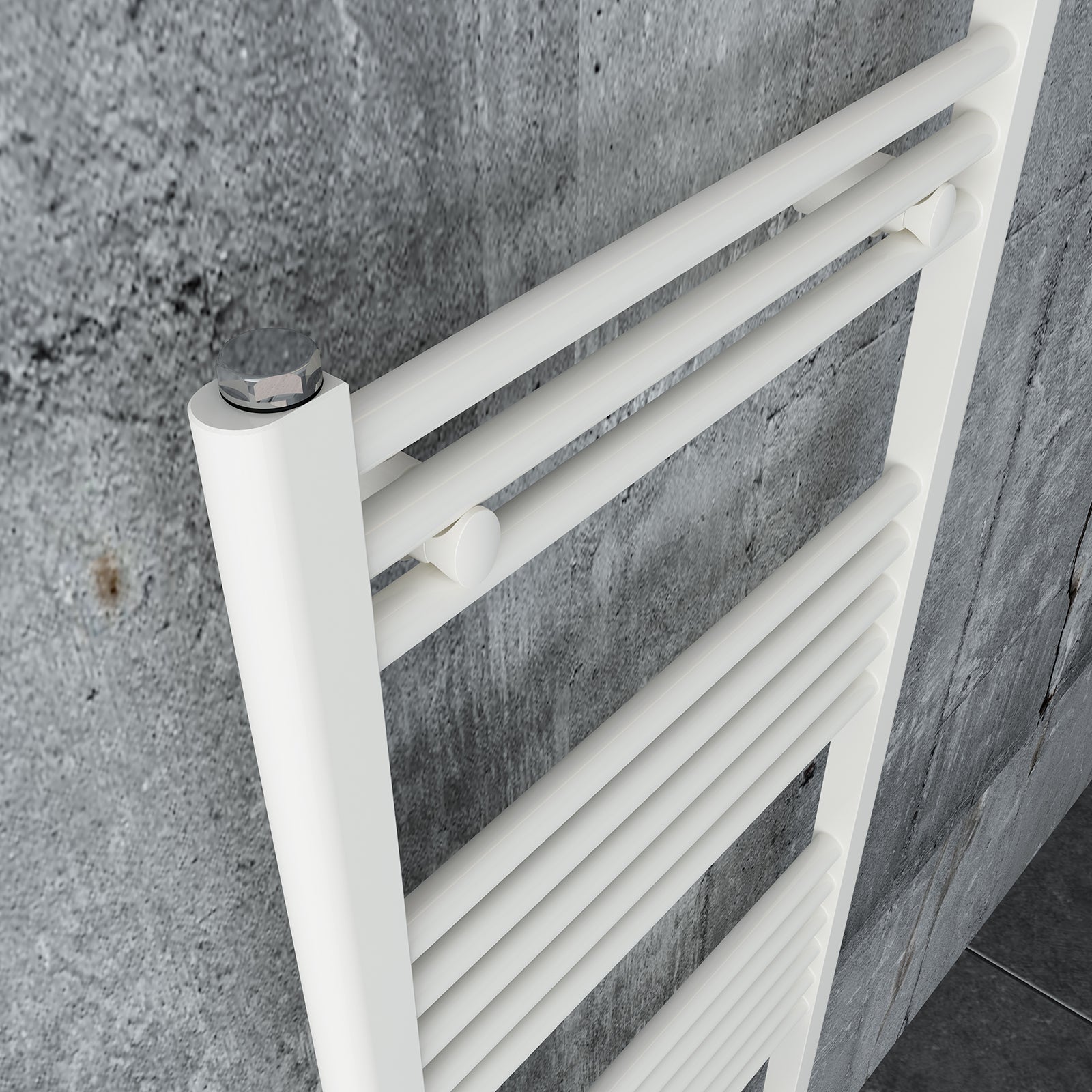 Bernstein Bathroom Straight Heated Towel Rail R18W