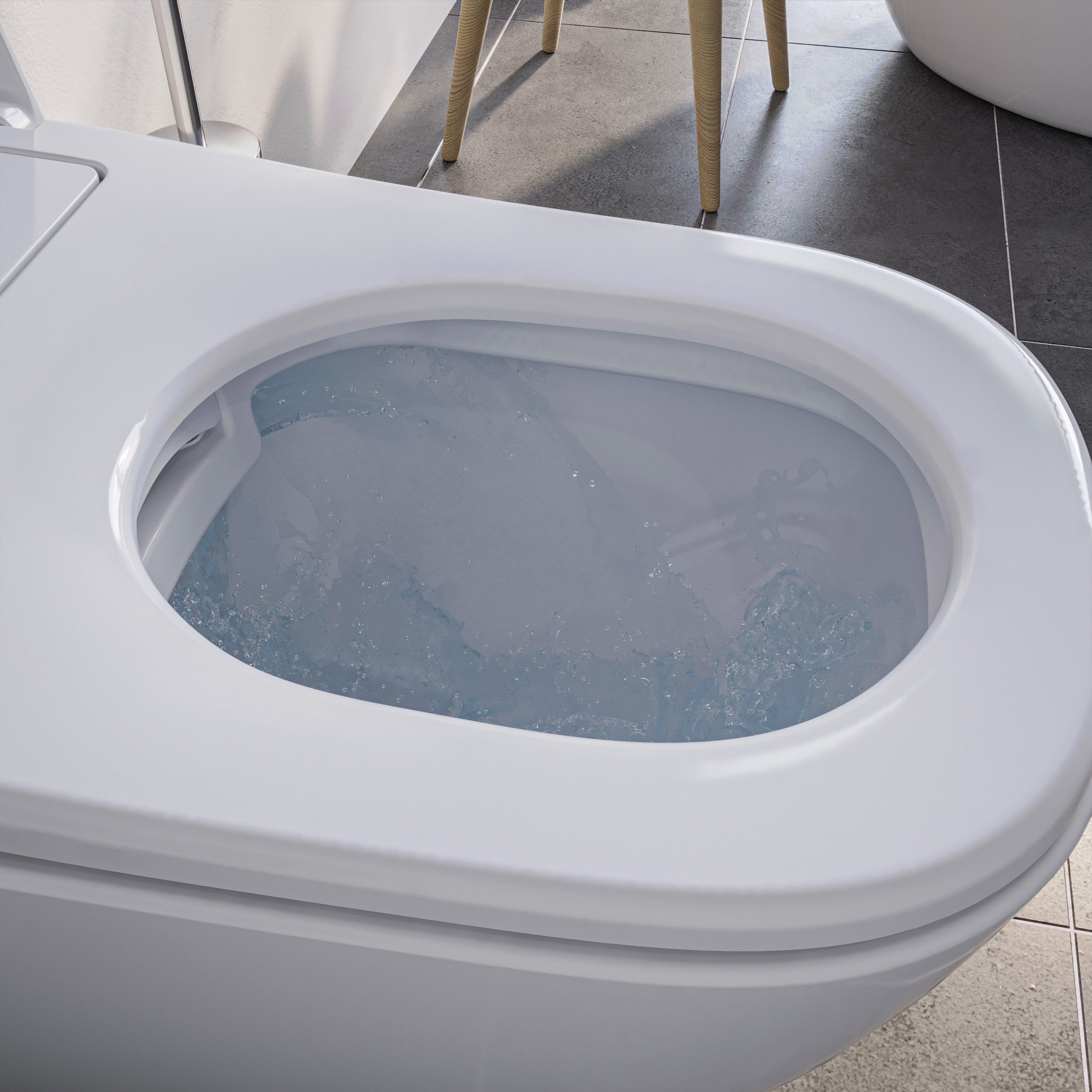 Douche-wc compleetset PRO+1104 met Geberit Duofix voorwandelement