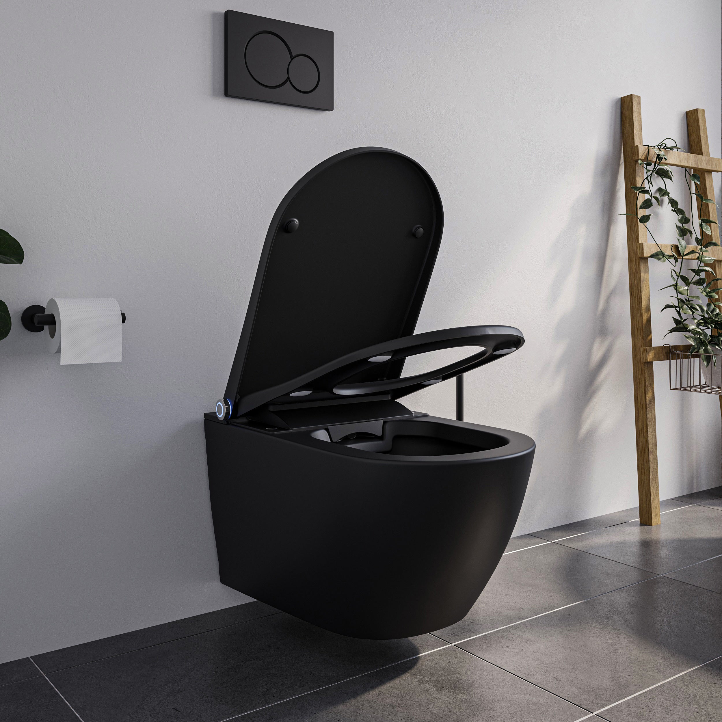 Douche-wc compleetset PREMIUM 1102 met Geberit Duofix voorwandelement